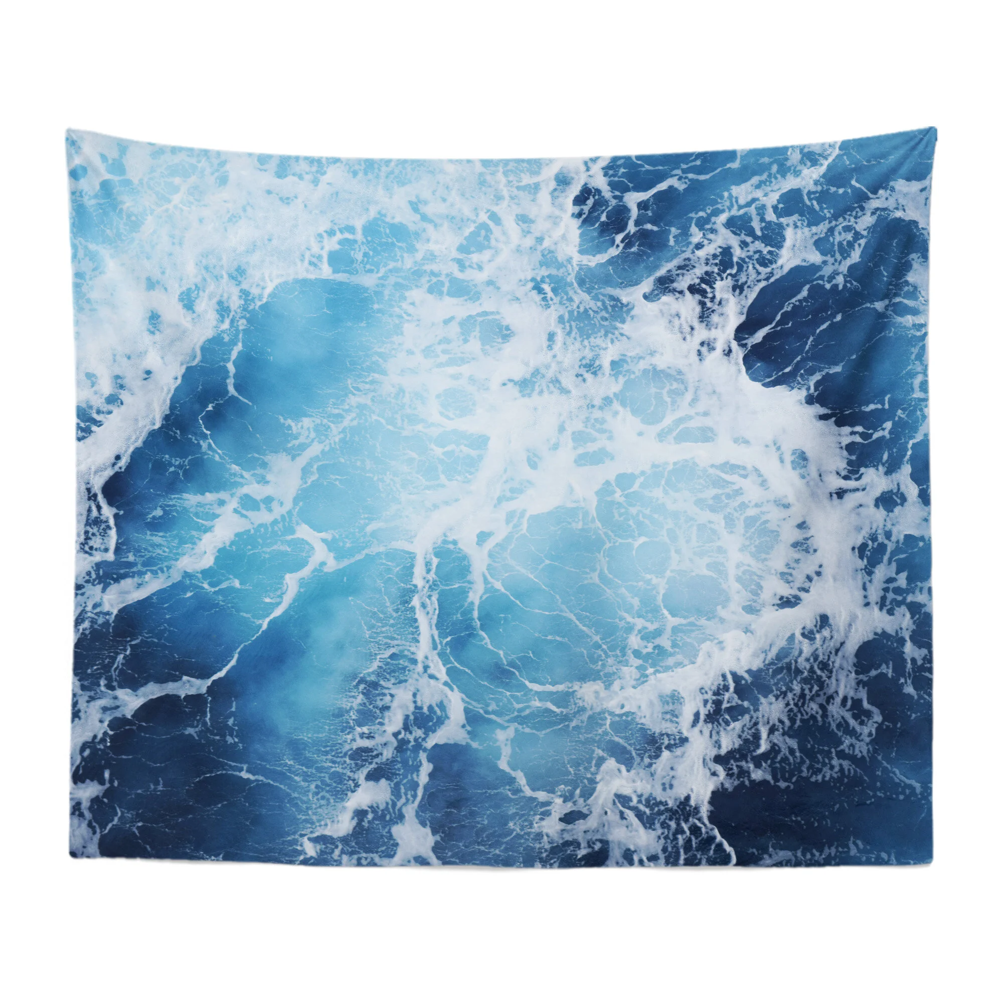 Blue Ocean Surf Wall Tapestry Beach Surf Decor by Nature